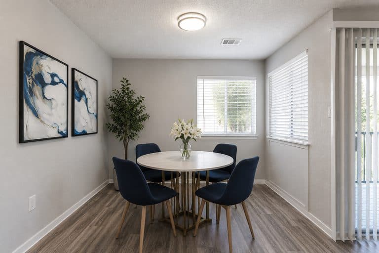 Dining area.