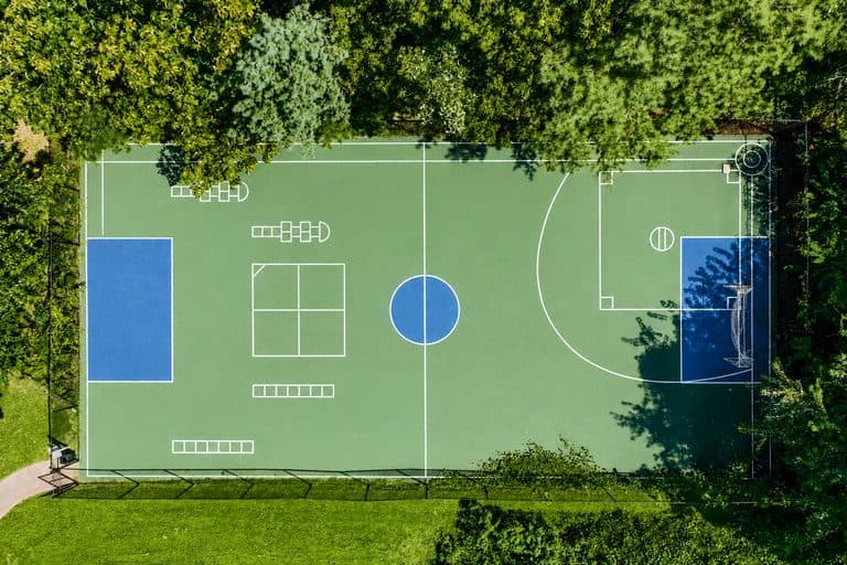 Sport court.